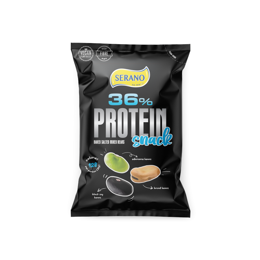 Roasted Mixed Beans with Sea Salt