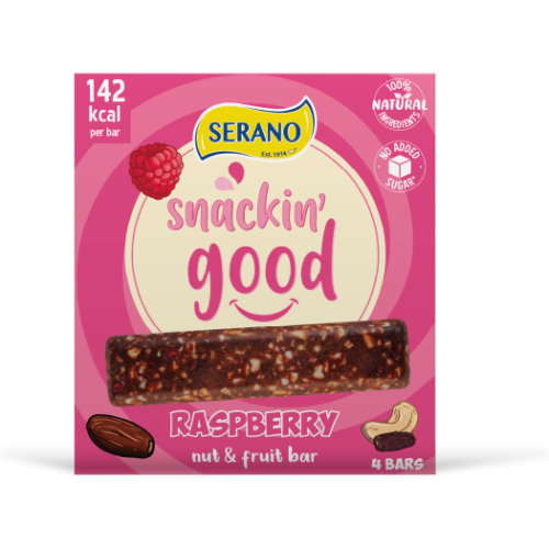 Snackin' good raspberry bar (x4)
