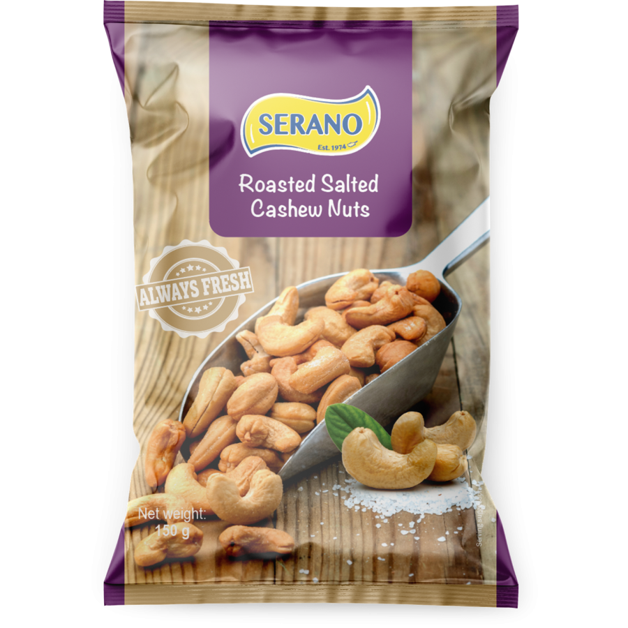 Roasted salted cashew nuts