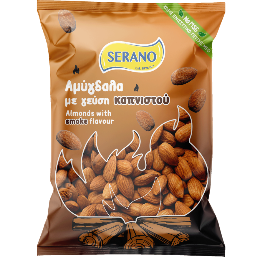 Smoked almonds
