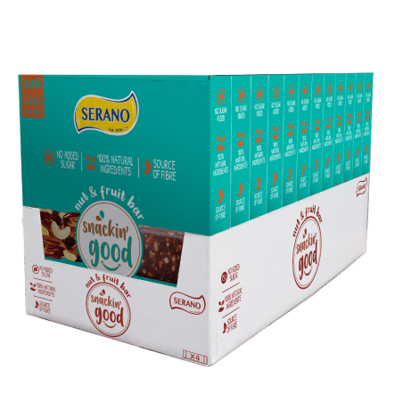 Snackin' good salted caramel bar (x4)