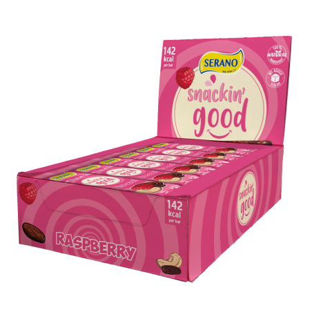 Snackin' good raspberry bar