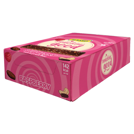 Snackin' good raspberry bar