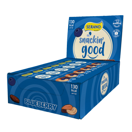 Snackin' good blueberry bar