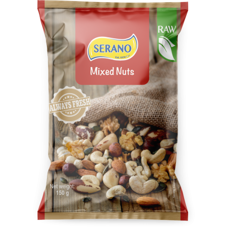 Raw mixed nuts