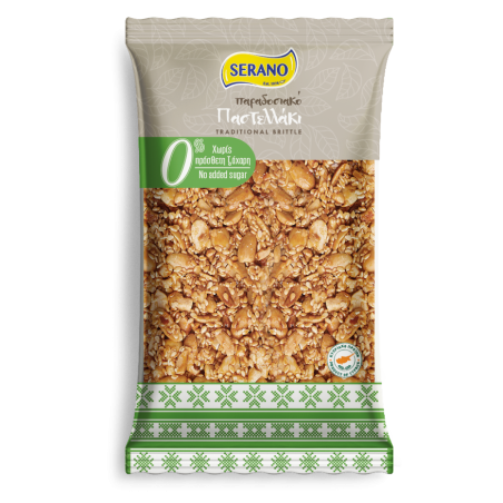 No added sugar brittle with peanuts 200g