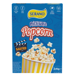Microwave popcorn salted