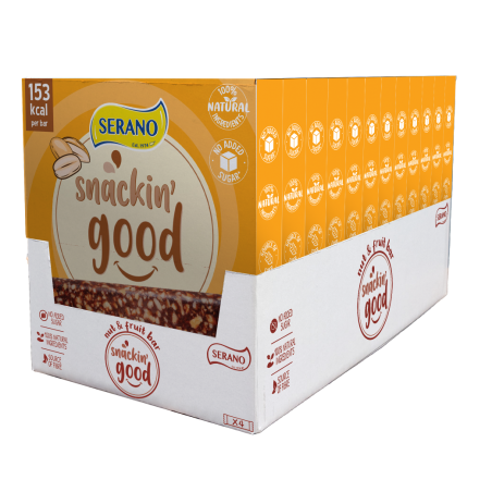 Snackin' good peanut bar (x4)